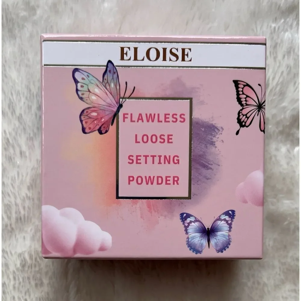 NIB ELOISE BEAUTY Flawless Loose Setting Powder in Vanilla, Full Size